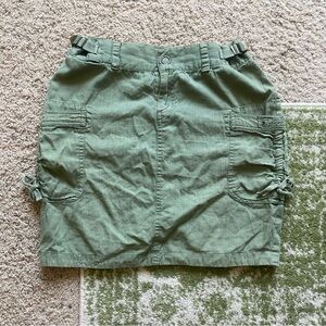 Rip Curl Green Cargo Skirt